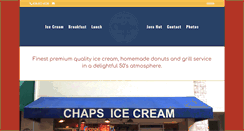 Desktop Screenshot of chapsicecream.com